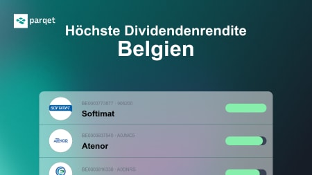 Top 45 Dividendenaktien Belgien