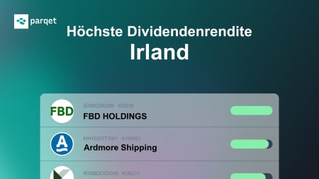 Top 19 Dividendenaktien Irland