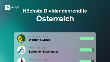 Top 31 Dividendenaktien Österreich