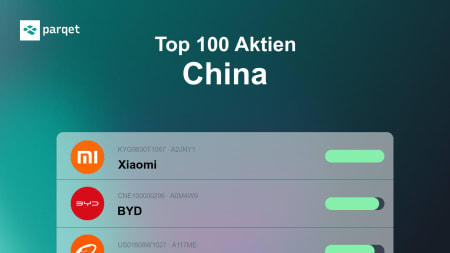 Top 100 Aktien China