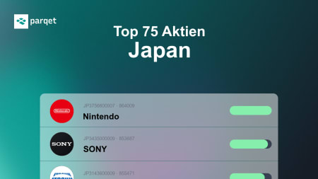 Top 75 Aktien Japan