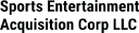 SPORTS ENT.ACQ.A DL-,0001 Logo